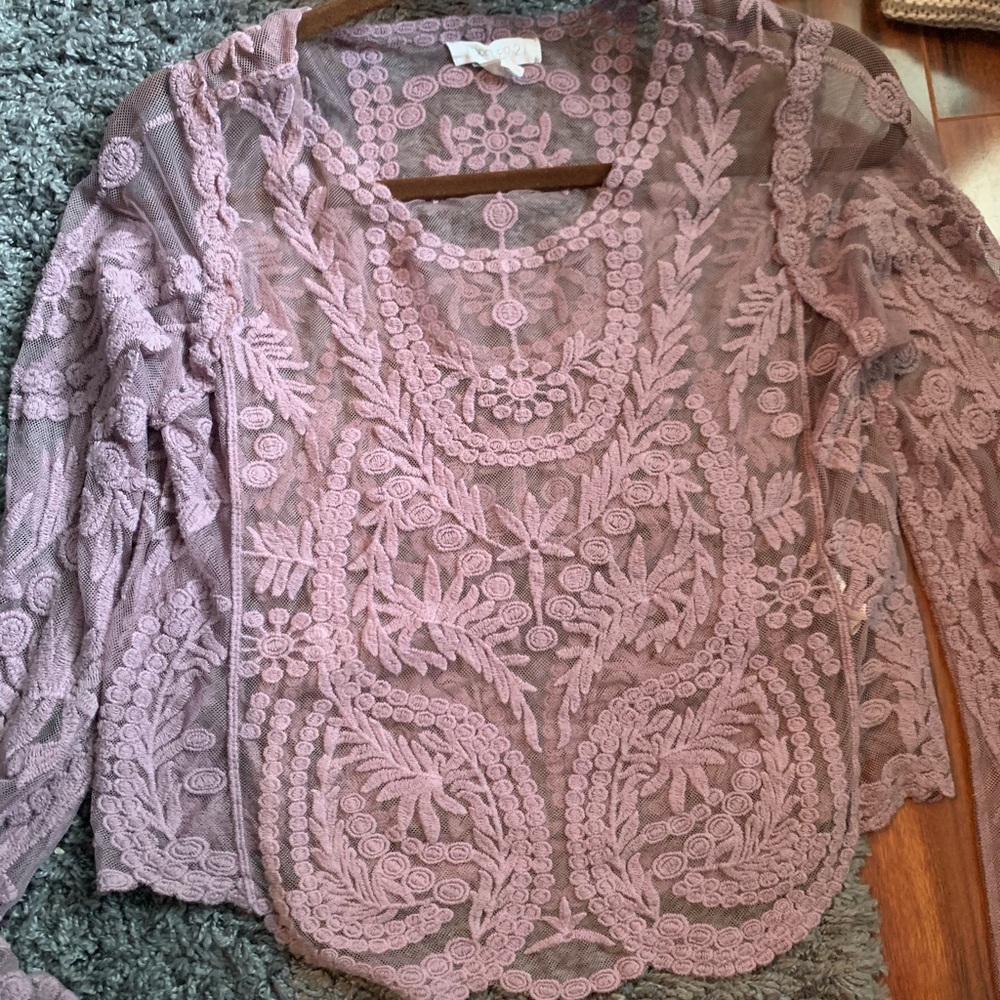 See through top